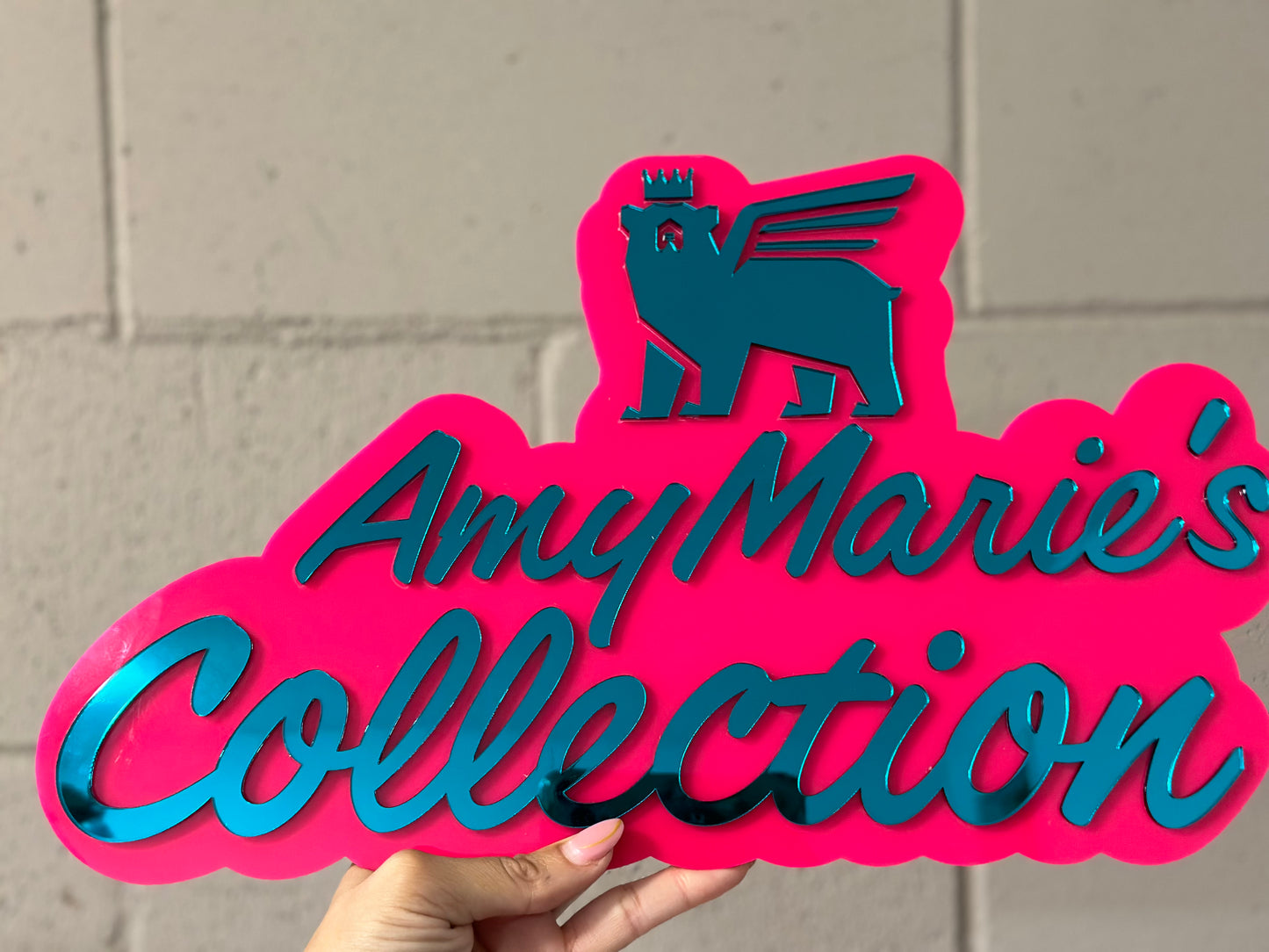 Stan collector sign name sign cut out sign Personalized cup collection