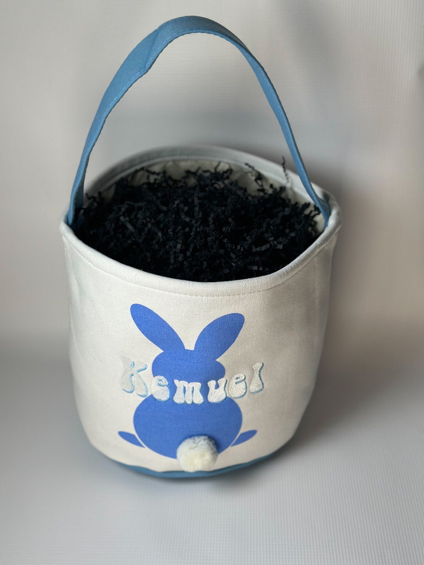 Easter basket Personalized Easter Basket monogram easter basket girls basket boys basket girls easter basket embroidered rabbit