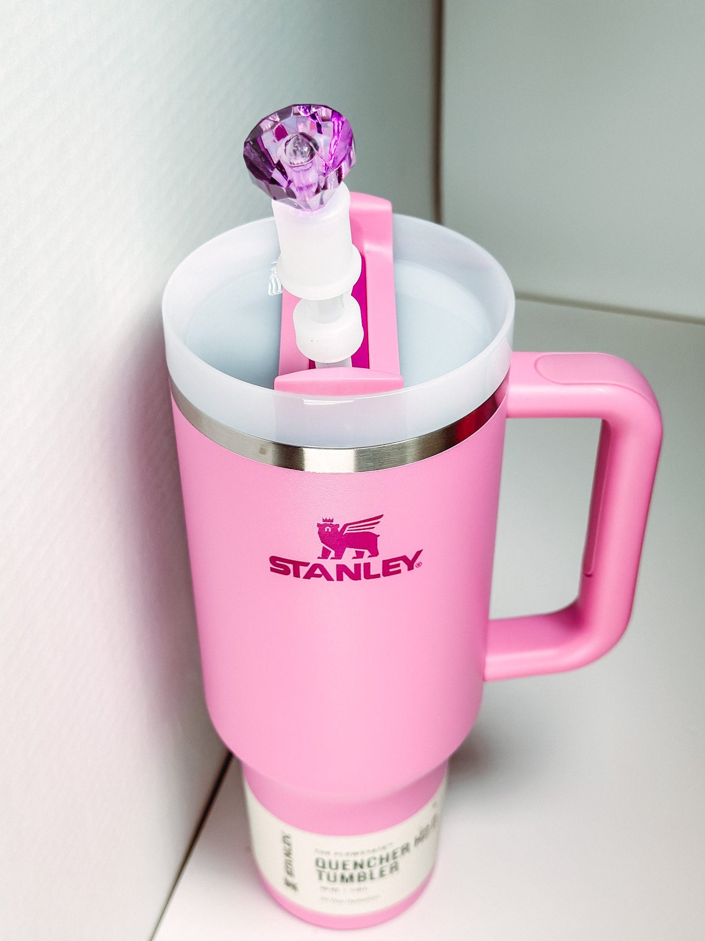 Straw Topper Cover Diamond Edition Topper Straw topper for tumbler 40oz silicone straw cap topper