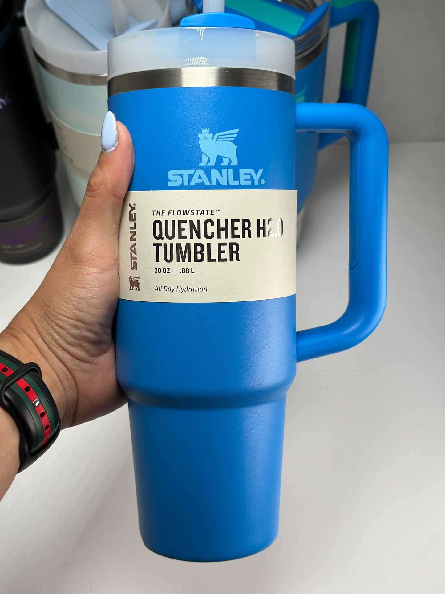 Engraved Personalized 30 oz Travel Tumbler Name Engraved Stanley Laser Engraved Cup Tumbler Personalized Tumbler gift for her gift for him