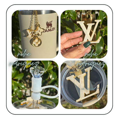 Luxury-Inspired Boot Tumbler Accessory Set