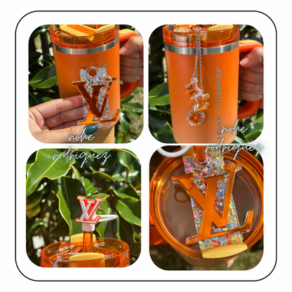 Fancy Designer inspired Tumbler Quencher