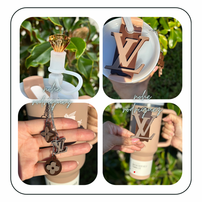 Fancy Designer inspired Tumbler Quencher