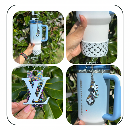 Fancy Designer inspired Tumbler Quencher