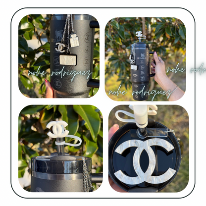Luxury-Inspired Boot Tumbler Accessory Set