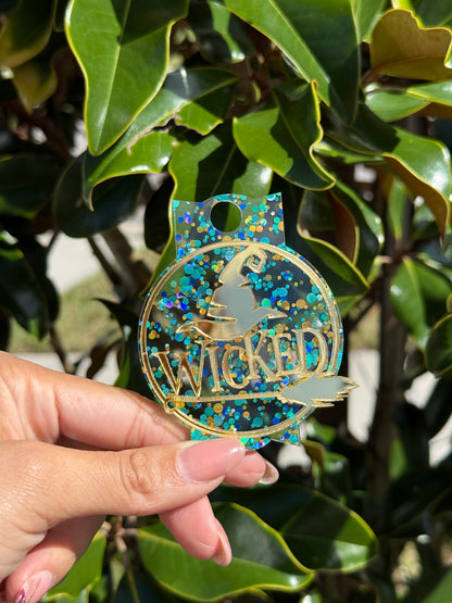 Wicked-Inspired Tumbler Accessory Set stanley inspired Topper and Charm set