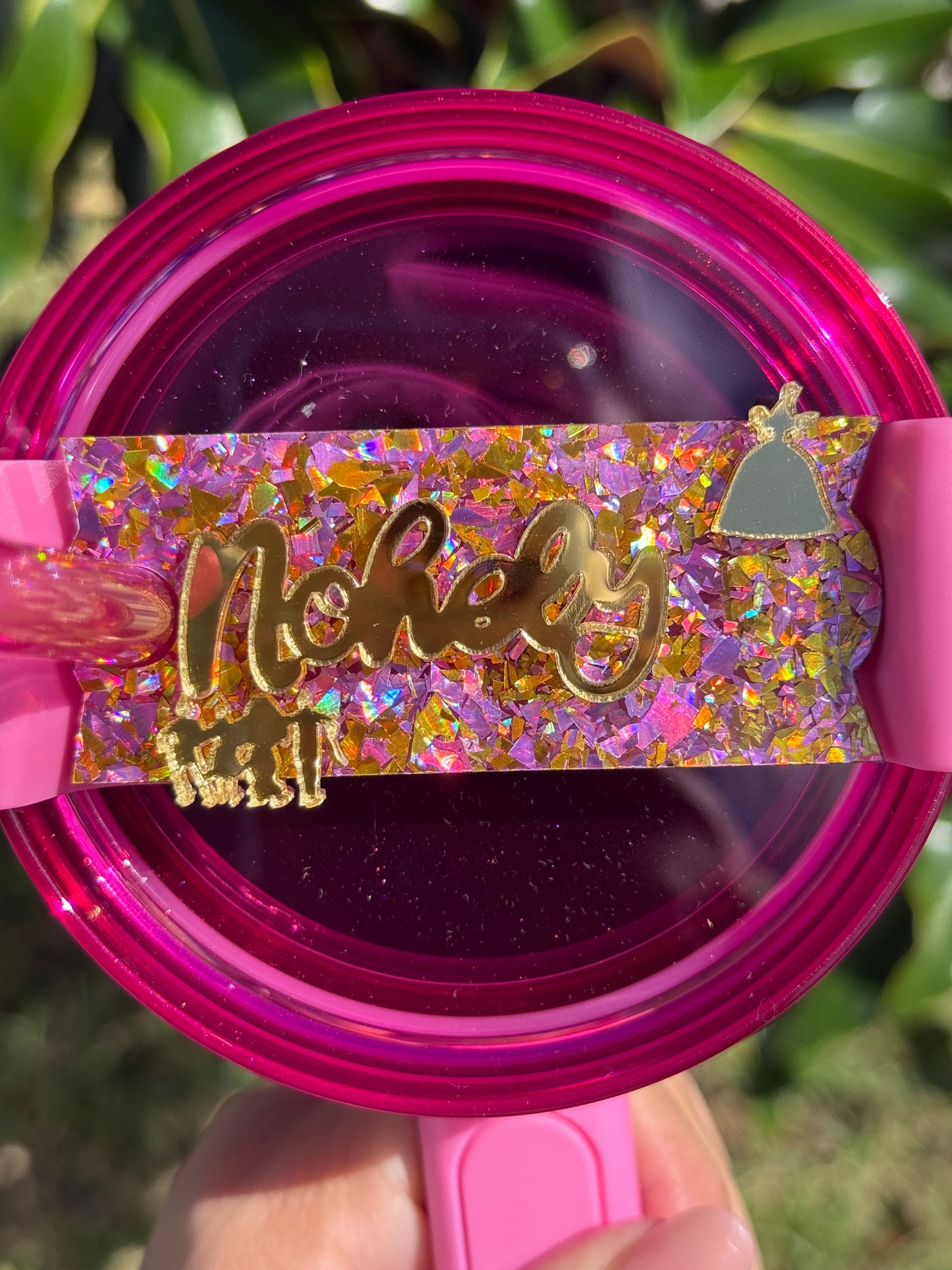 Wicked-Inspired Tumbler Accessory Set stanley inspired Topper and Charm set