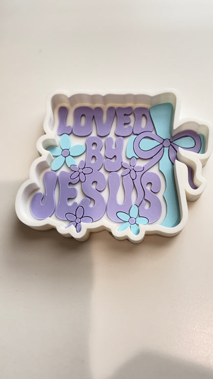 Loved by Jesus Trinket Tray