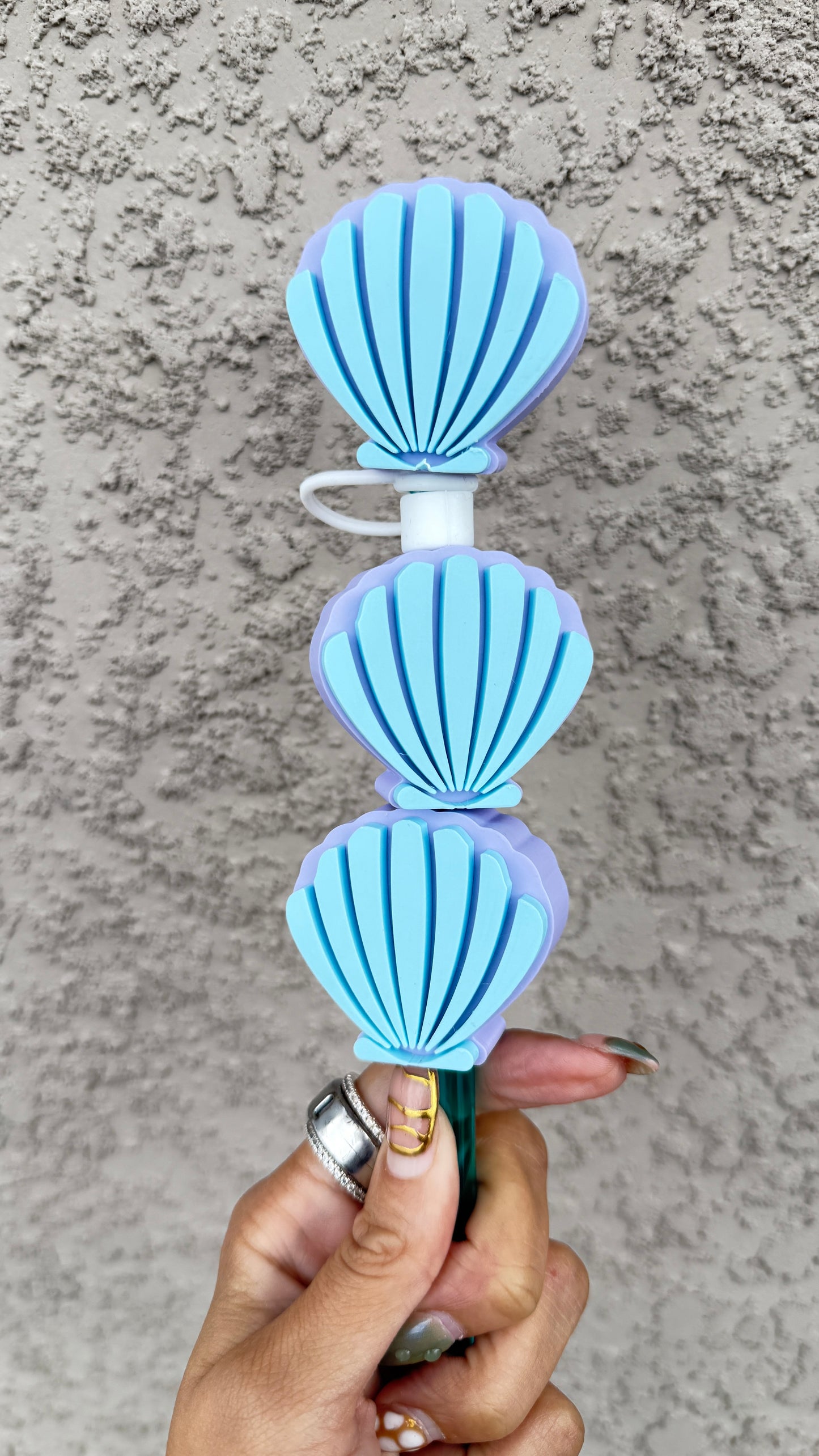 Seashell Straw Topper for Stanley Tumblers