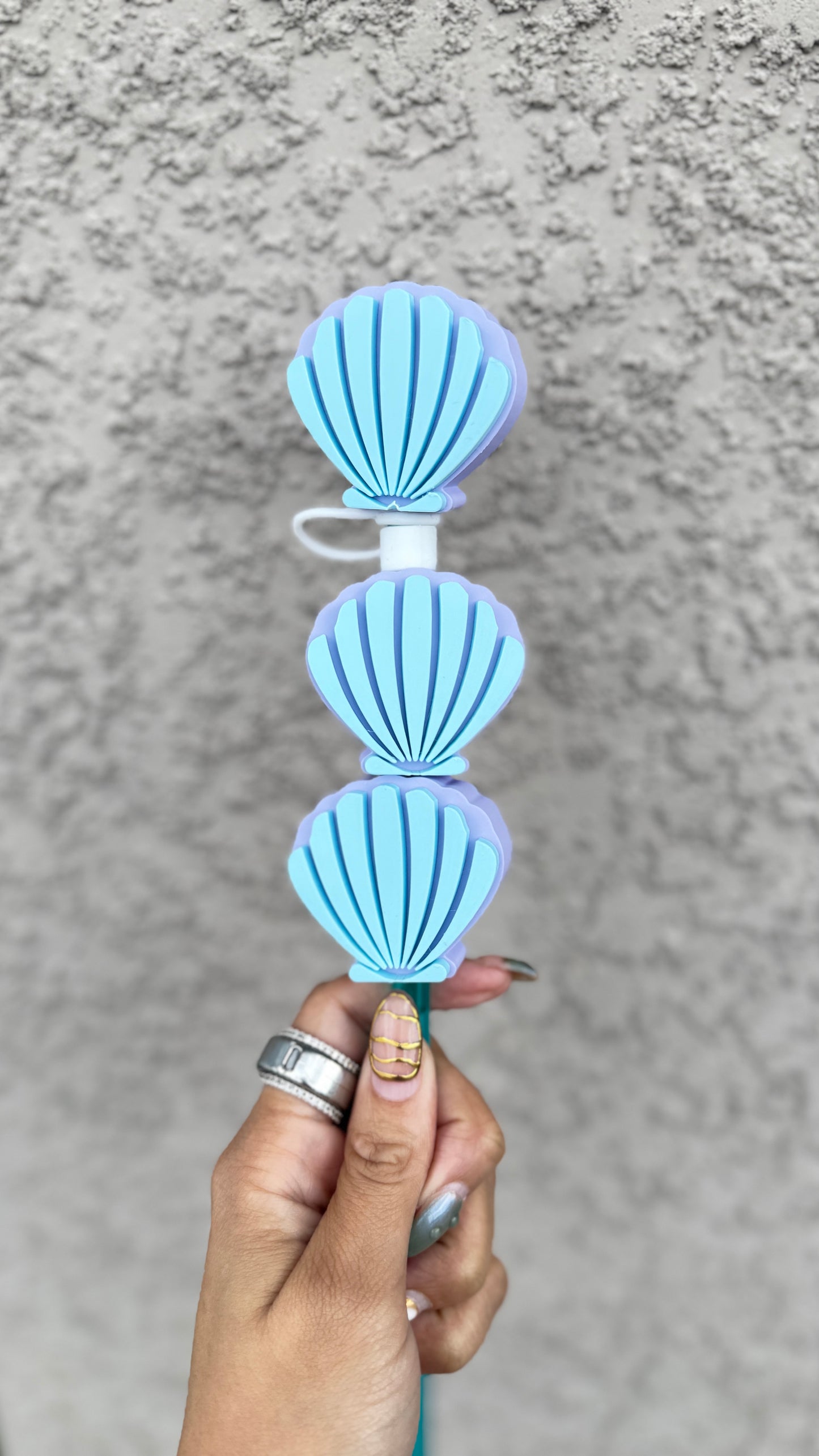 Seashell Straw Topper for Stanley Tumblers