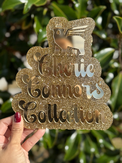 Stan collector sign  name sign cut out sign Personalized cup collection