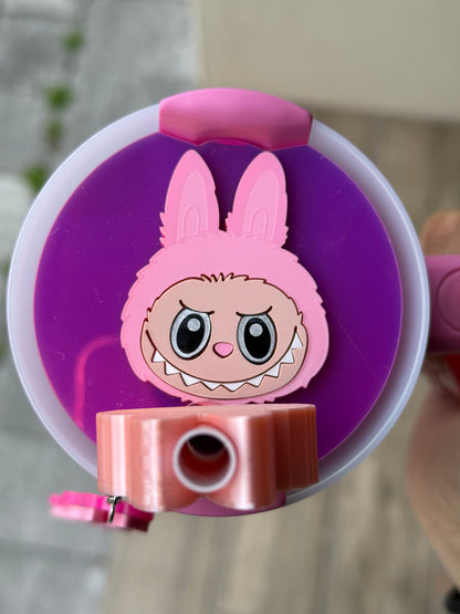 Custom Engraved Stanley + Labubu Accessory Set