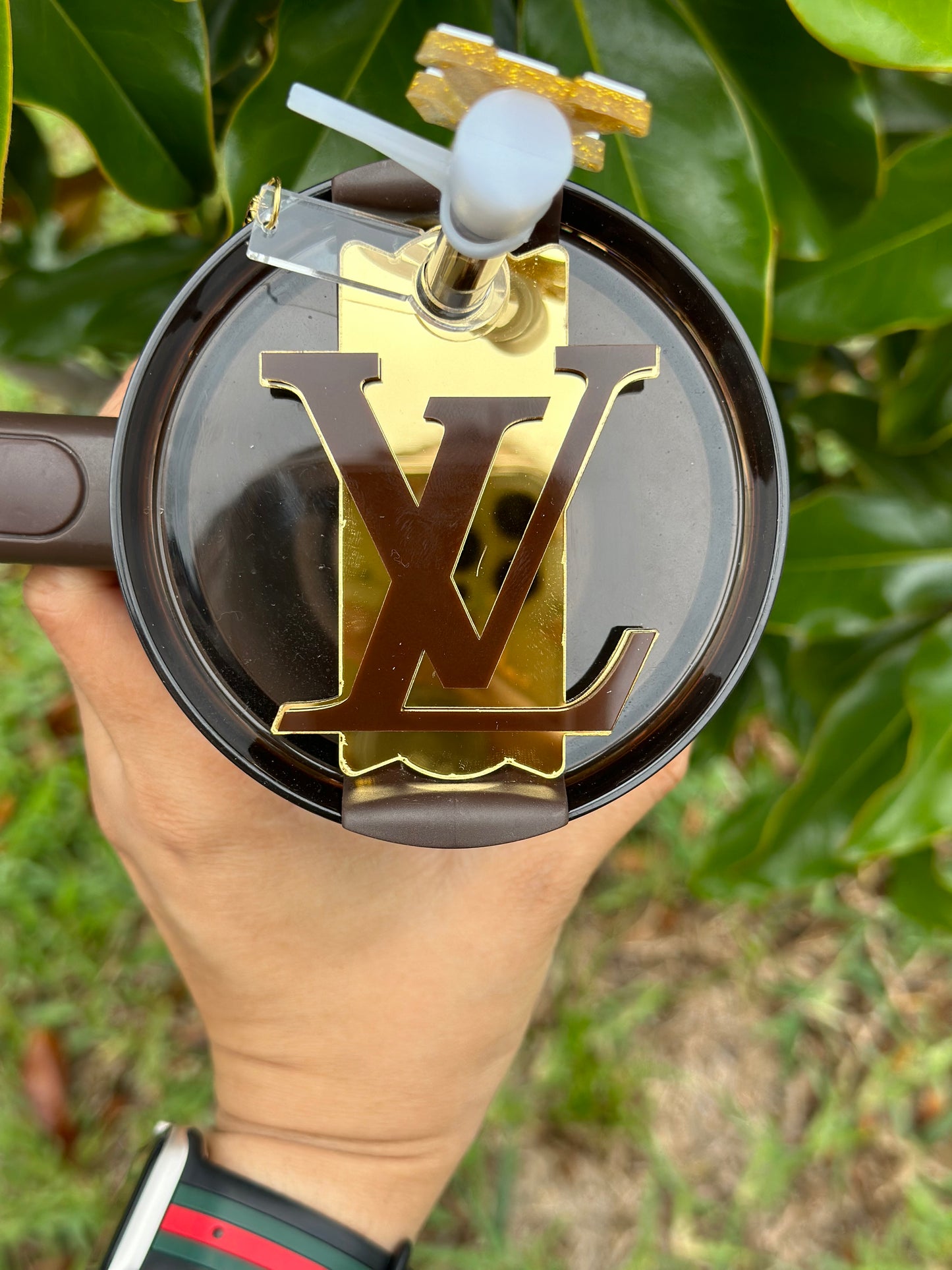 Fancy Designer inspired Tumbler Quencher