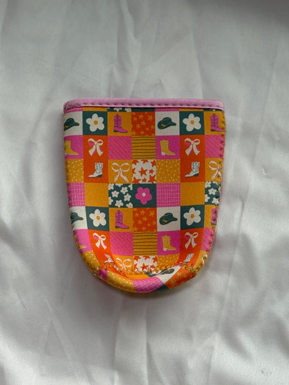 🤎 Western Cowgirl Coffee Cozy – 16-18oz Reusable Sleeve for Hot & Iced Drinks