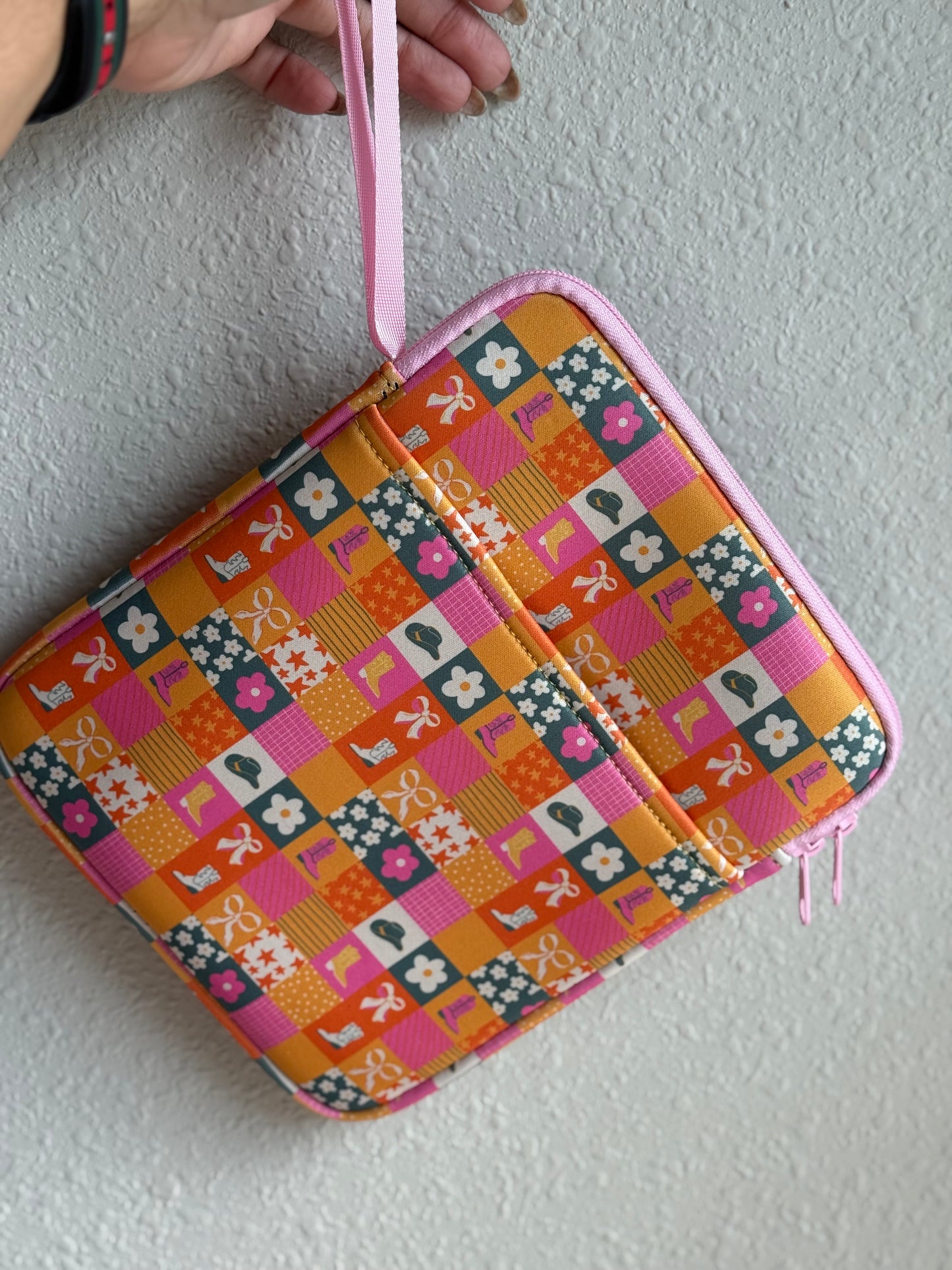 Western Dreamer E-Reader Cozy | Holds Books, Kindle, iPad Mini | Cowgirl Book Sleeve