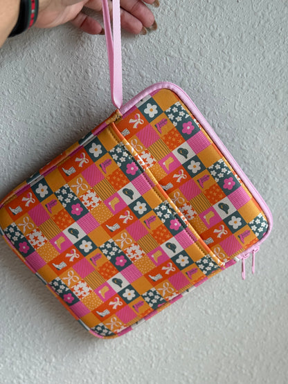 Western Dreamer E-Reader Cozy | Holds Books, Kindle, iPad Mini | Cowgirl Book Sleeve