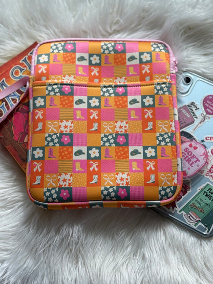 Western Dreamer E-Reader Cozy | Holds Books, Kindle, iPad Mini | Cowgirl Book Sleeve