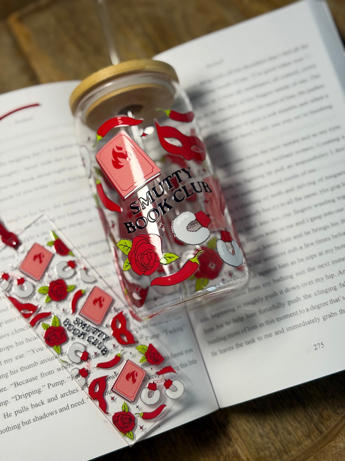 Smutty Book Club🔥 Gift Set – For the Girls Who Read Smut & Sip Pretty