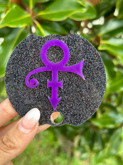 Purple & black  Love symbol name plate and charms set tumbler name plate Tumbler Stanley Name plate, tumbler cup topper tumbler  Accessories