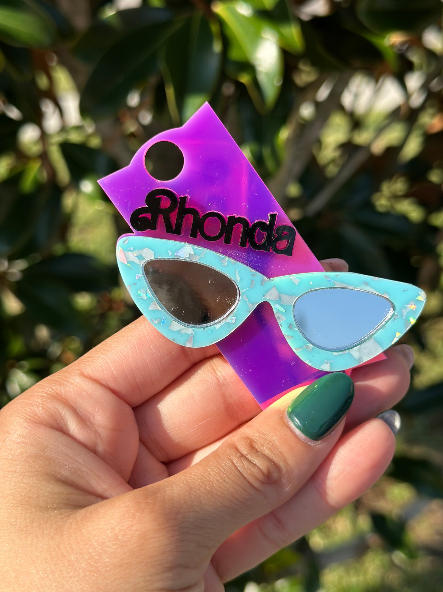 1959 Retro sunglass Barbie |Stanley inspired Topper and Charm set Skinny topper