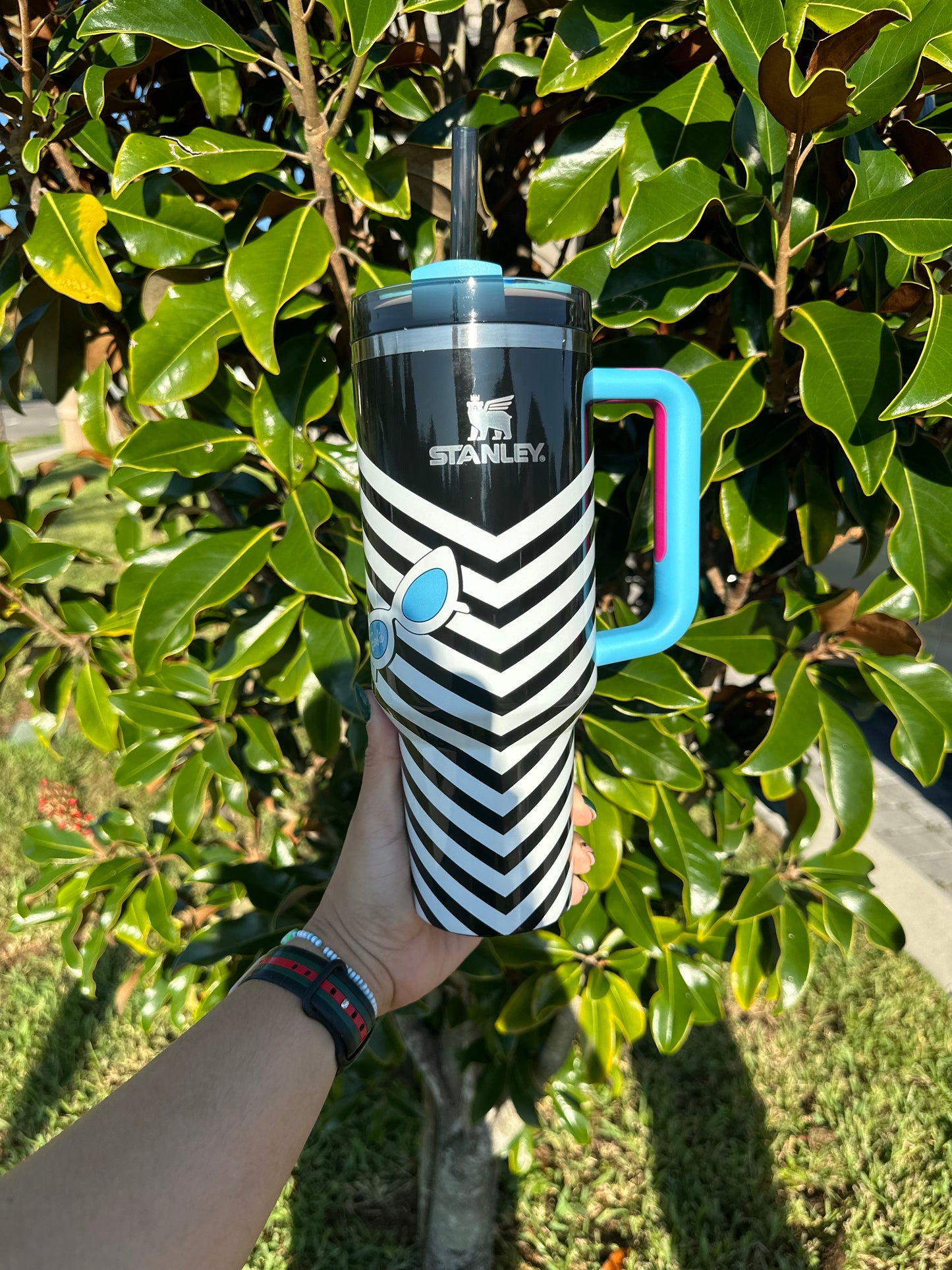 1959 Retro sunglass Barbie |Stanley inspired Topper and Charm set Skinny topper