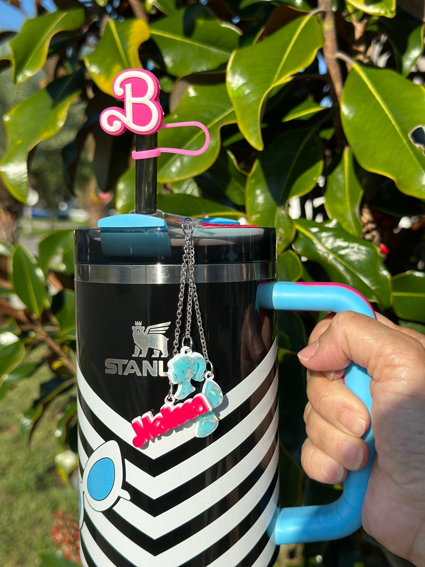 1959 Retro sunglass Barbie |Stanley inspired Topper and Charm set Skinny topper