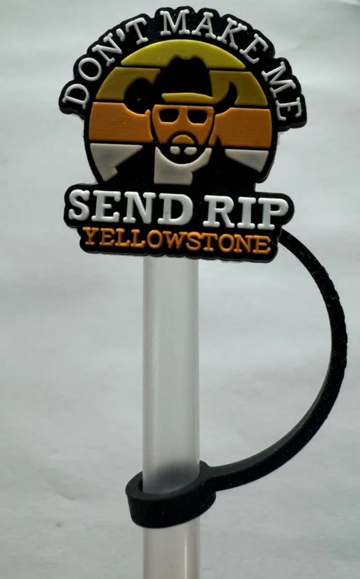 Yellowstone-Inspired Engraved Stanley Tumbler with Accessories