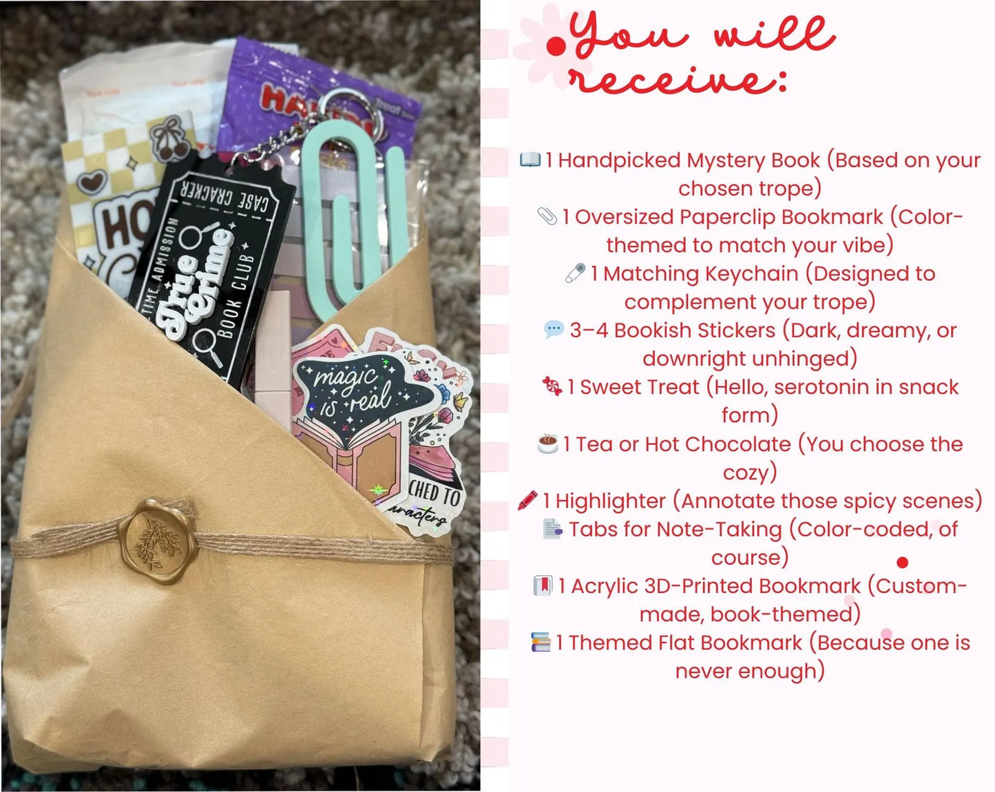 📚 Blind Date with a Book – Ultimate Mystery Book Gift Box