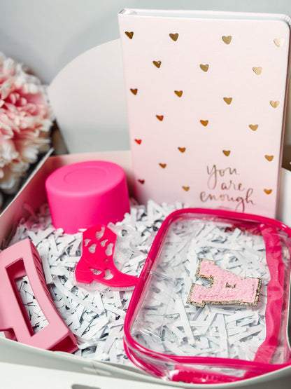 Tumbler accessories gift box Personalized Birthday Gift for Her Friend Gift Box Set for Women Gift  Valentines Day Heart Gift  Mom gift