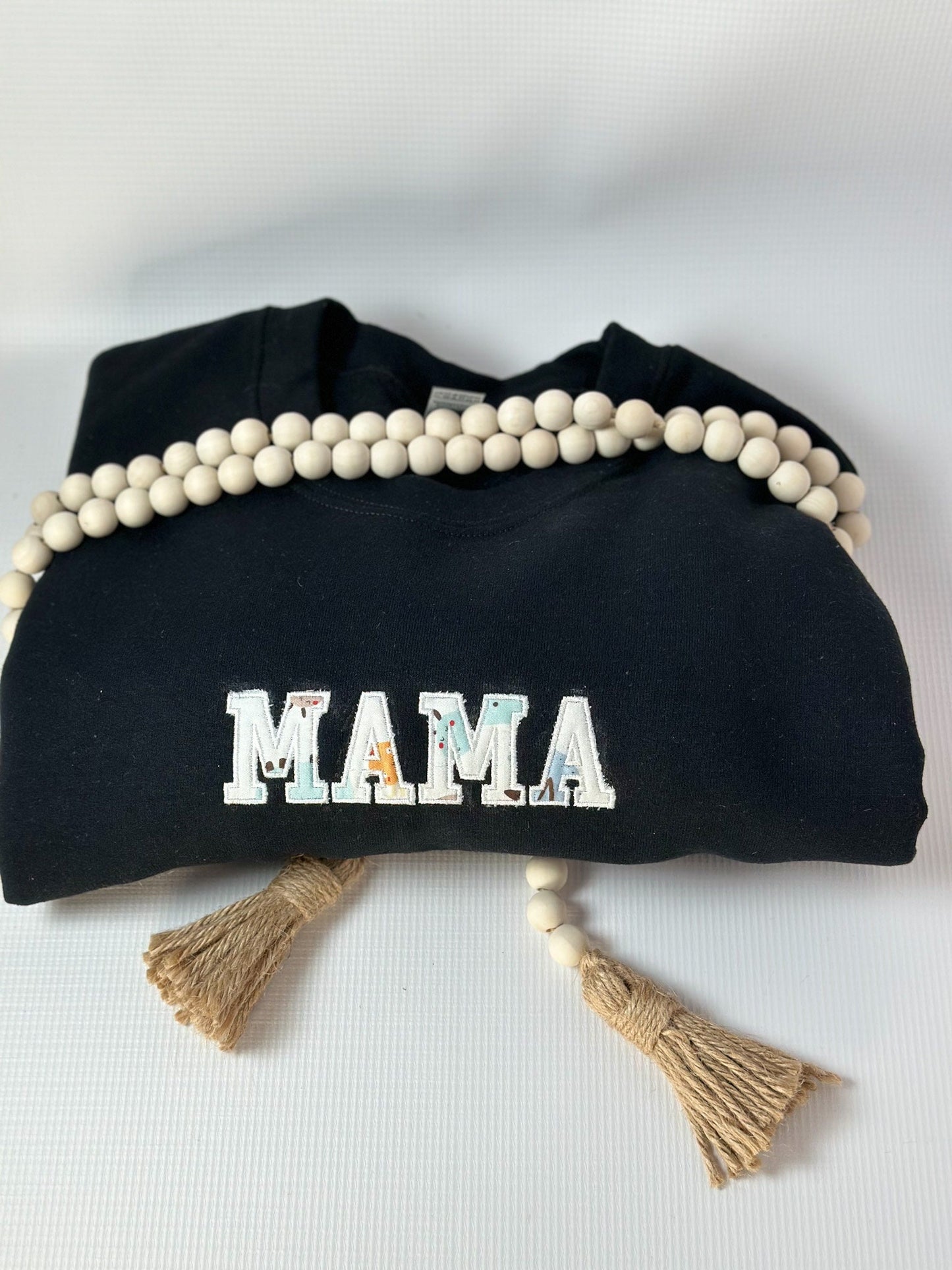 Mama Sweatshirt Custom Embroidered Sweatshirt Mother's Day Gift Custom Sweatshirt Crewneck Sweatshirt Gift for Mom Mom Sweatshirt Mom