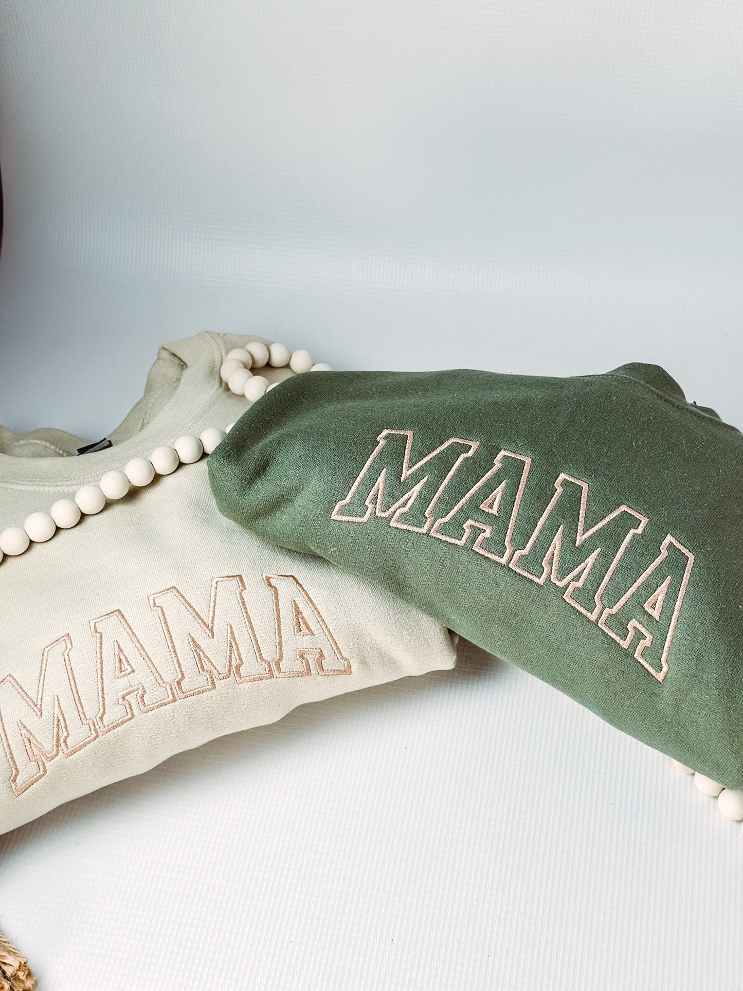Embroidered Mama Crewneck New mom gift Sweatshirt Personalized Gifts Personalized Sweatshirt Trendy Crewnecks for Women Mom Gift for Her