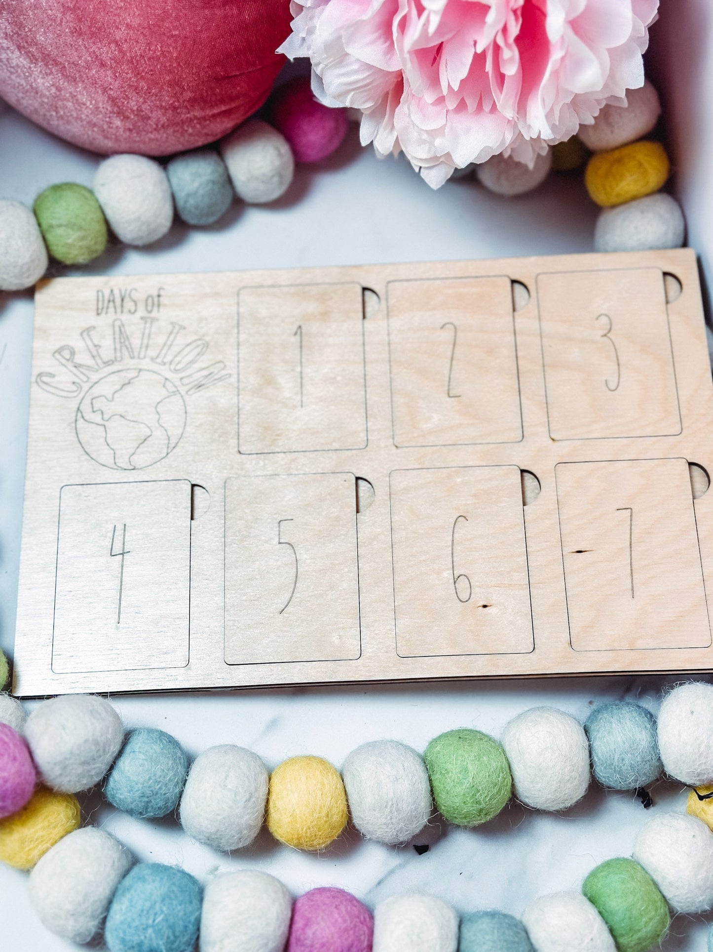 Christian montessori Creation Puzzle Wooden Puzzle Kids Christian puzzle Homeschool Learning Fine Motor Skills 1st birthday gift toddler toy