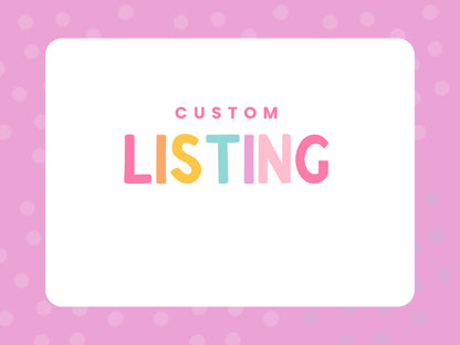 Custom topper and straws charm set and come free gift