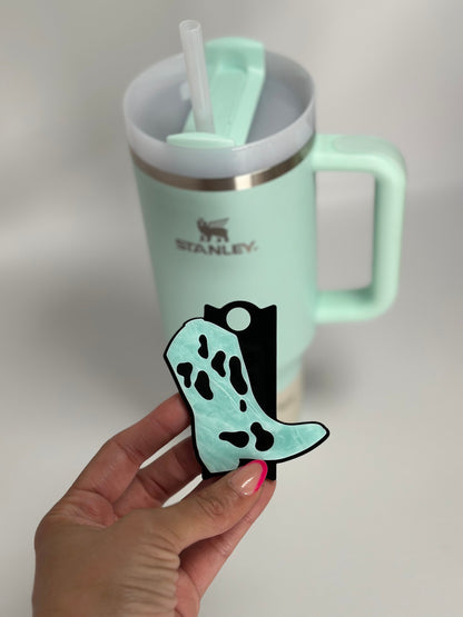 Western Personalized Tumbler Tag Tumbler Tag Cowgirl Tumbler Tag Custom Name Tumbler Cowgirl Gift Tag Acrylic Name Plate Gift