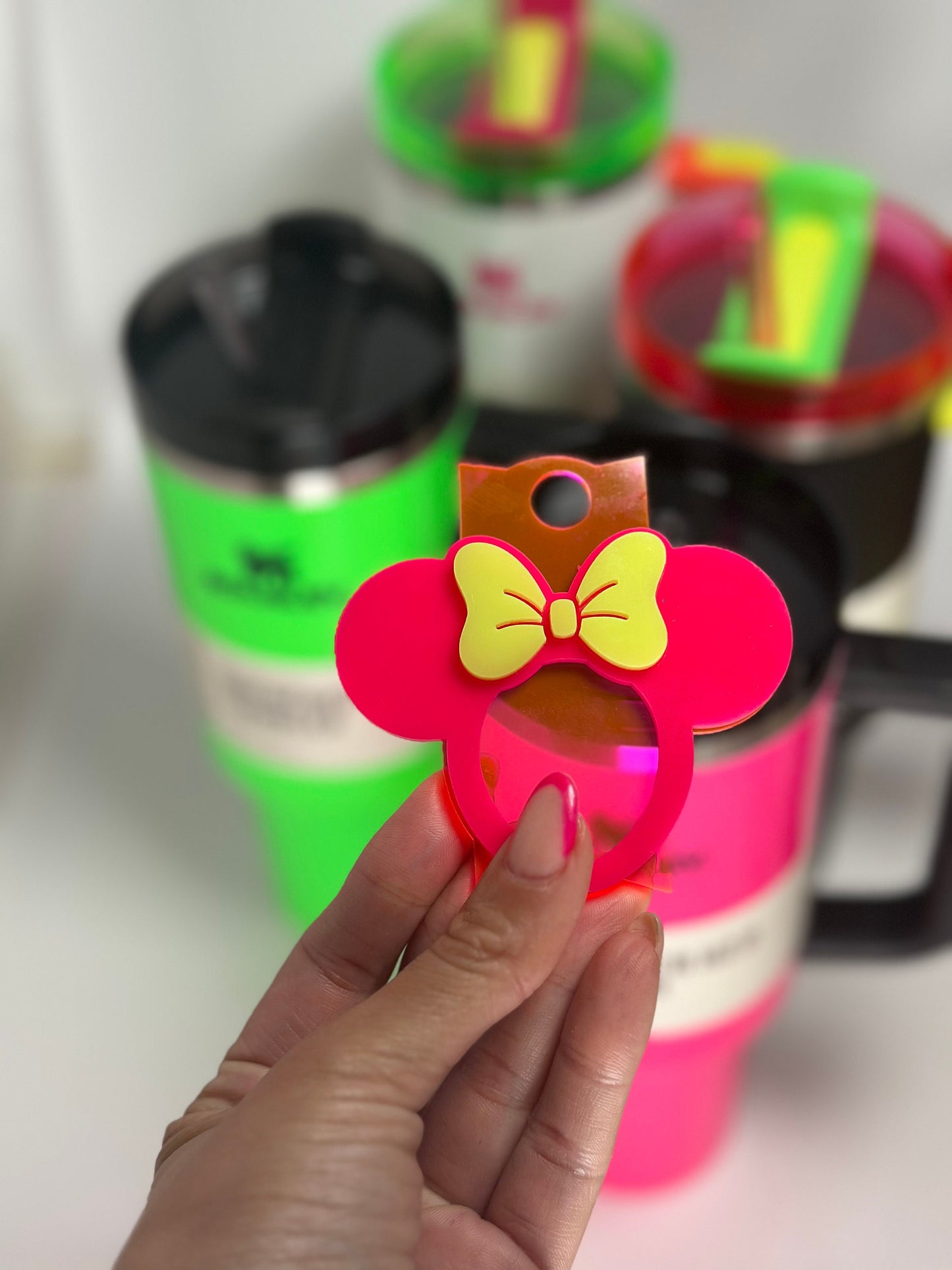 Personalized Name Plate for Tumbler Custom Tumbler Topper tumbler 30oz 40oz Lids H2.0 Alien Blue  name tag Blue Alien Tumbler Name Plate