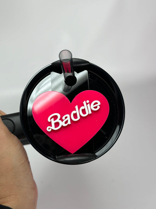 Personalized Tumbler Lid Girly Name Plate Tumbler topper Tumbler Accessories Cup Accessories tumbler name tag Name Topper Tumbler Name Tag