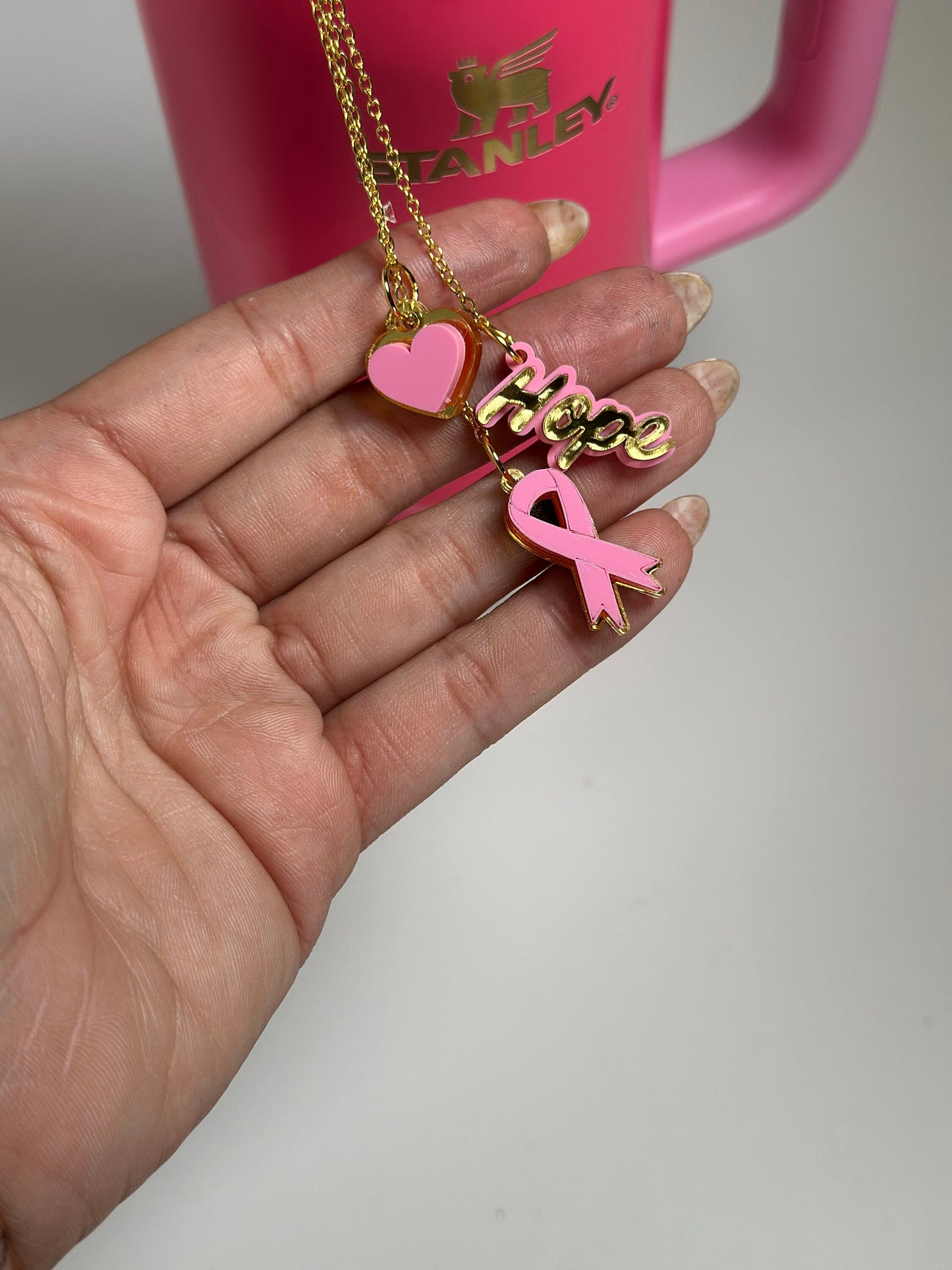 Complex Tumbler straw Charm personalizatio Tumbler Accessory Acrylic Charm Magical Castle tumbler topper Straw Charm for tumbler