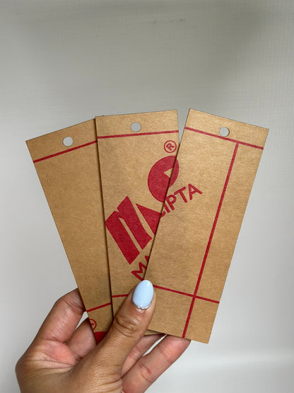 Clear Acrylic Bookmark Blanks with Circle Cutout - (Set of 5), 2" x 5.5"