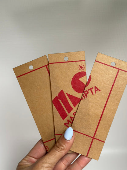 Clear Acrylic Bookmark Blanks with Circle Cutout - (Set of 5), 2" x 5.5"