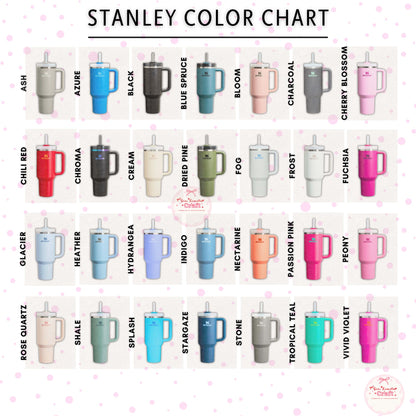 Custom Engraved Stanley + Labubu Accessory Set